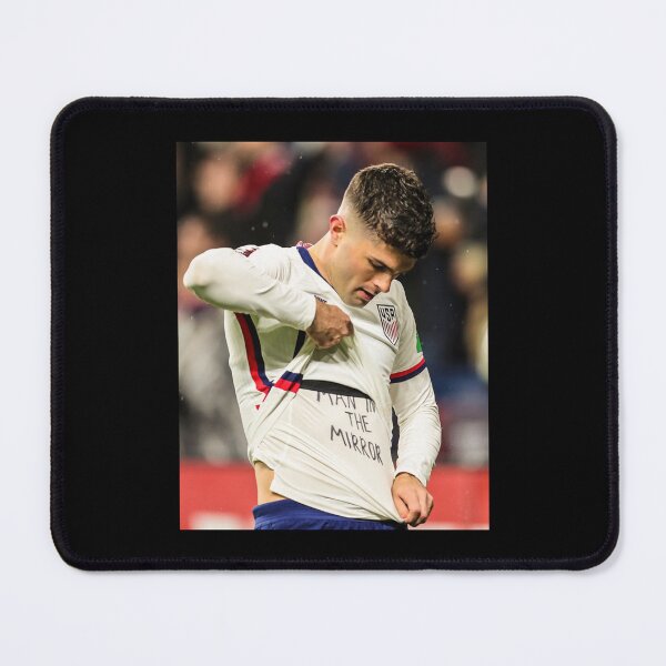 Item preview, Pulisic Man in the Mirror USMNT  designed and sold by dominicArt1.