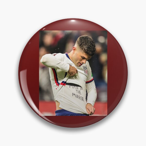 Item preview, Pulisic Man in the Mirror USMNT  designed and sold by dominicArt1.
