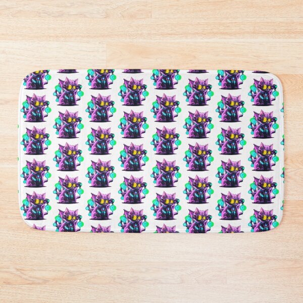 Item preview, Stylish cyberpunk style cat designed and sold by NewCoolWest.