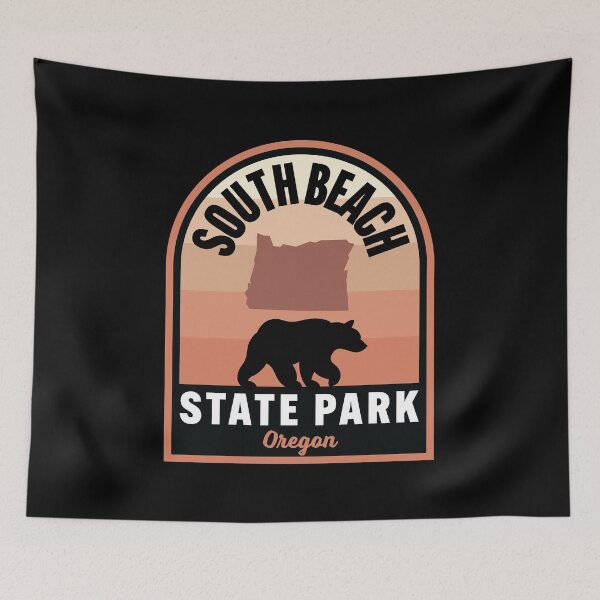Item preview, South Beach State Park OR Bear designed and sold by HalpinDesign.