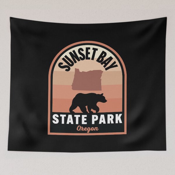 Item preview, Sunset Bay State Park OR Bear designed and sold by HalpinDesign.