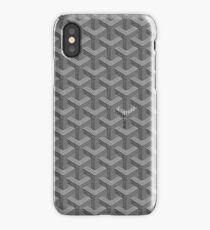 Gray Goyard iPhone Case/Skin