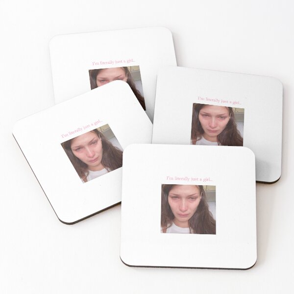 Item preview, I'm Just A Girl Bella Hadid Crying  designed and sold by emmmmmmily.