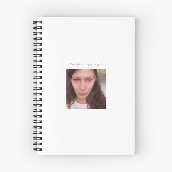 Item preview, I'm Just A Girl Bella Hadid Crying  designed and sold by emmmmmmily.