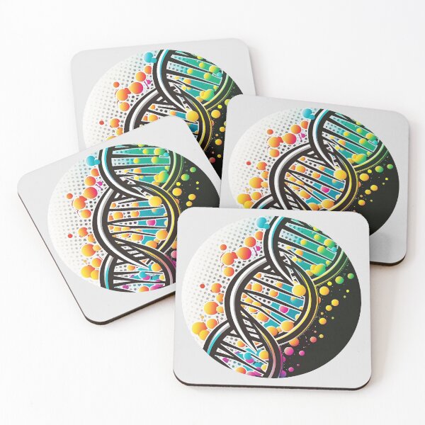 Item preview, Science DNA Art - Polka Dot Genome designed and sold by TiloaiCreations.