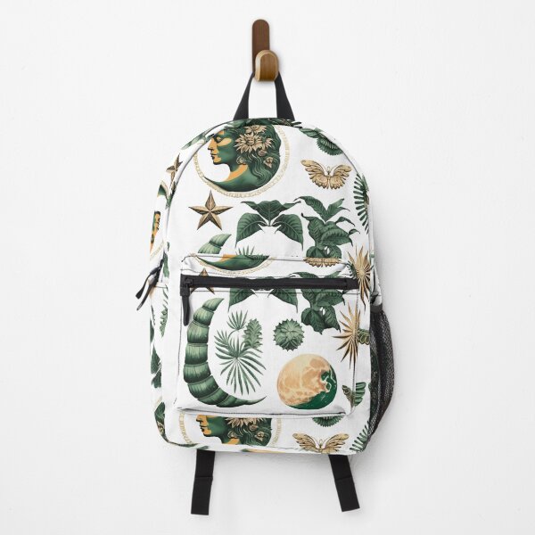 Item preview, Retro drawings, patterns, baroque elements in a rich emerald designed and sold by Anastasiia Yurevych.