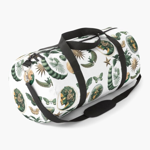 Item preview, Retro drawings, patterns, baroque elements in a rich emerald designed and sold by Anastasiia Yurevych.