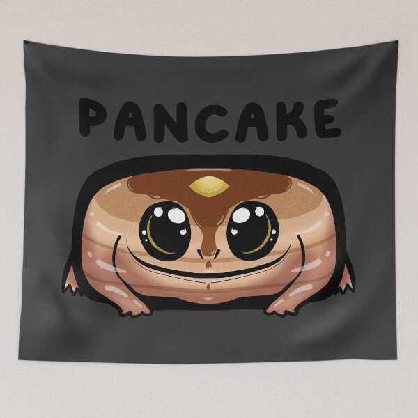 Item preview, Pancake The Frog (In Black) designed and sold by Creepy-Cutesie.