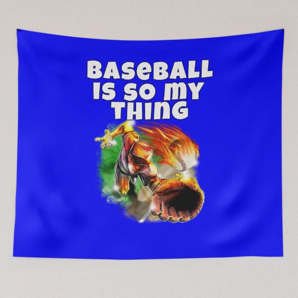 Item preview, Baseball Player Sport Design Baseball Is So My Thing designed and sold by fantasticdesign.