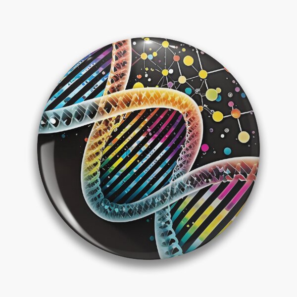 Item preview, Science DNA Art - Genetic Kaleidoscope designed and sold by TiloaiCreations.