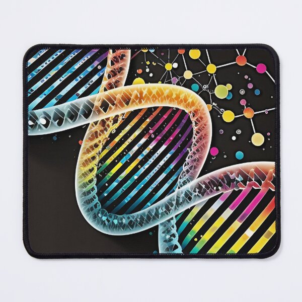Item preview, Science DNA Art - Genetic Kaleidoscope designed and sold by TiloaiCreations.