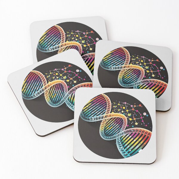 Item preview, Science DNA Art - Genetic Kaleidoscope designed and sold by TiloaiCreations.