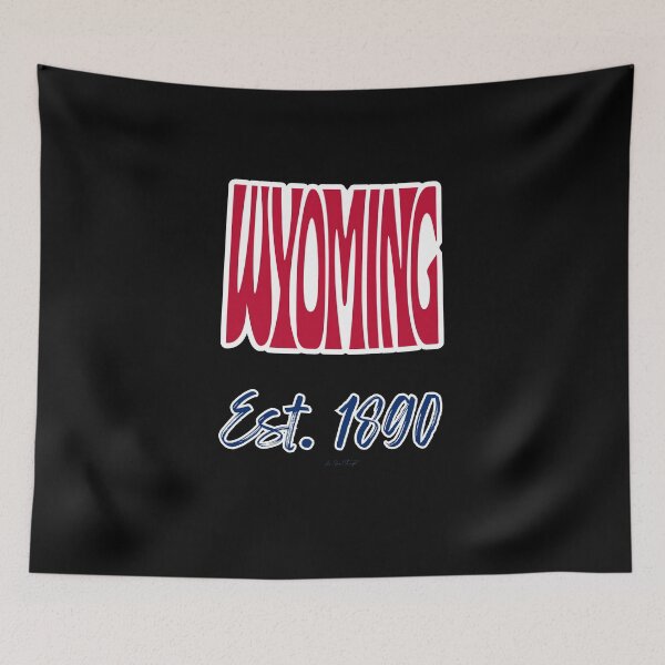 Item preview, Wyoming Established 1890 designed and sold by Twisted-Teeze.