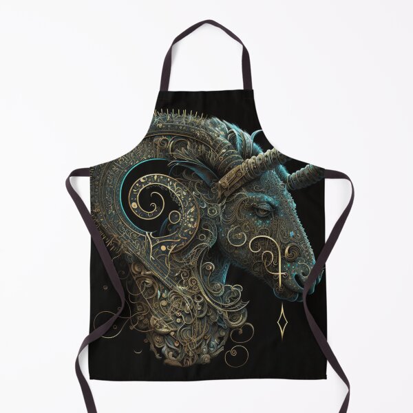 Item preview, Steampunk Astrology (Capricorn) - Sticker and T-Shirt Design designed and sold by MindAsylum.