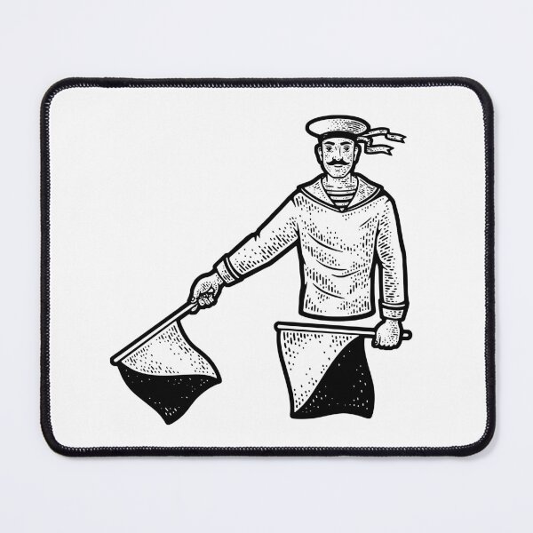Item preview, Flag semaphore letter A designed and sold by IronicEmpire.