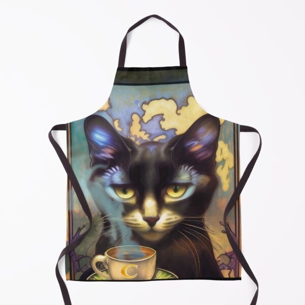 Item preview, Coffee Cats 1900 - Late Evening Joe designed and sold by TheCosmosCurves.