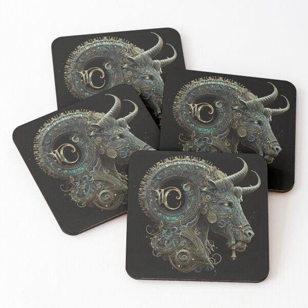 Item preview, Steampunk Astrology (Capricorn) #2- Sticker and T-Shirt Design designed and sold by MindAsylum.