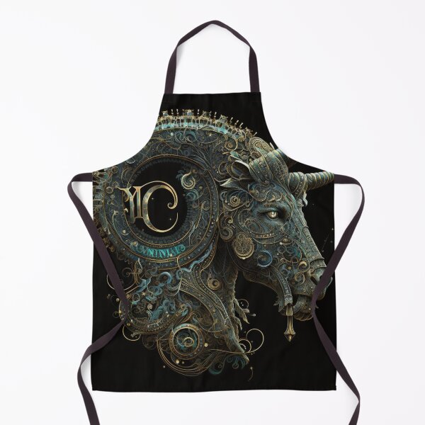 Item preview, Steampunk Astrology (Capricorn) #2- Sticker and T-Shirt Design designed and sold by MindAsylum.