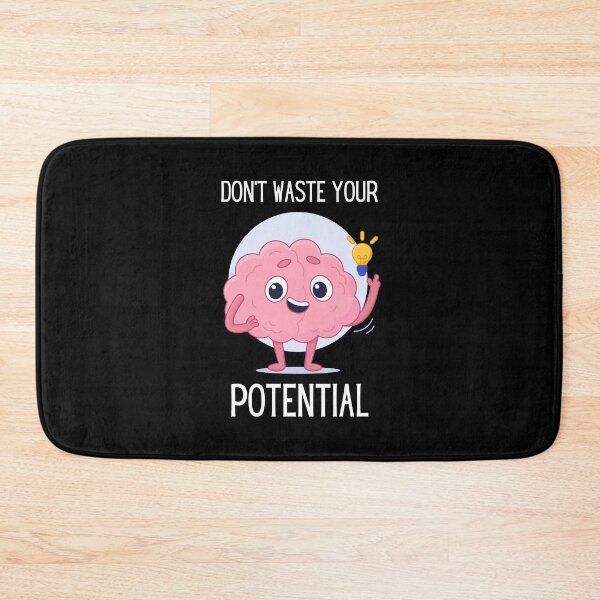 Item preview, Dont waste your potential | Neuroscience Puns Funny designed and sold by AmberSiraj.