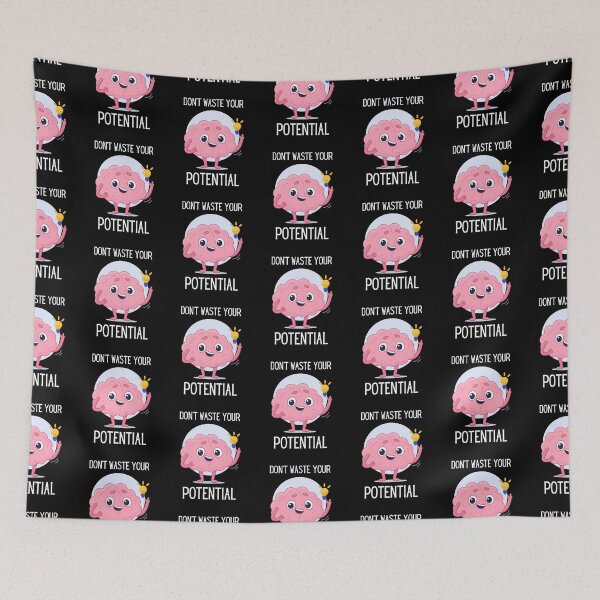 Item preview, Dont waste your potential | Neuroscience Puns Funny designed and sold by AmberSiraj.