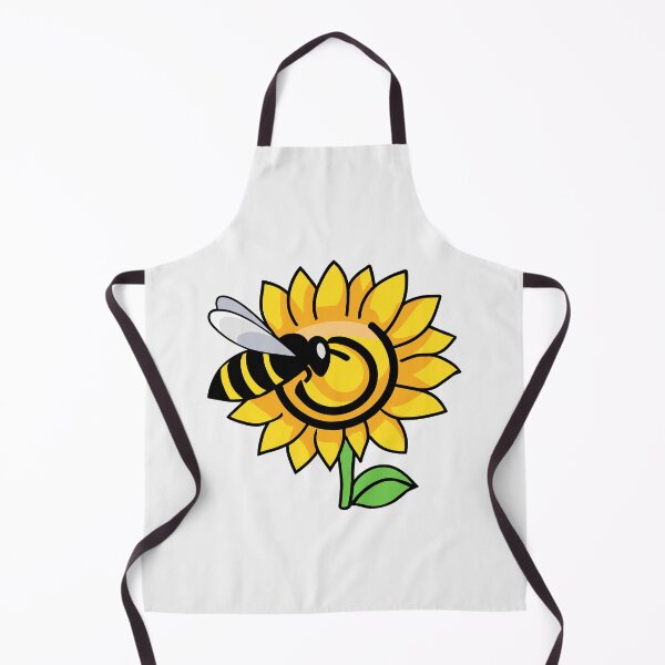 Item preview, bee on a sunflower designed and sold by 8thStreetDesign.
