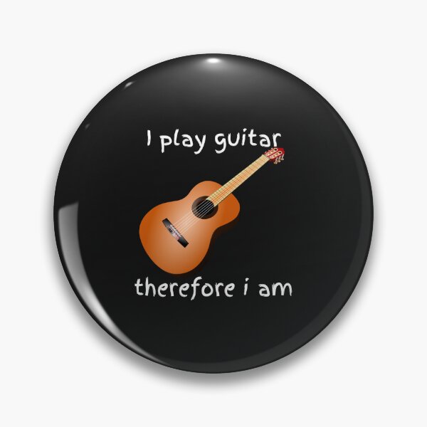 Item preview, I play guitar therefore i am designed and sold by Goldmedaldesign.
