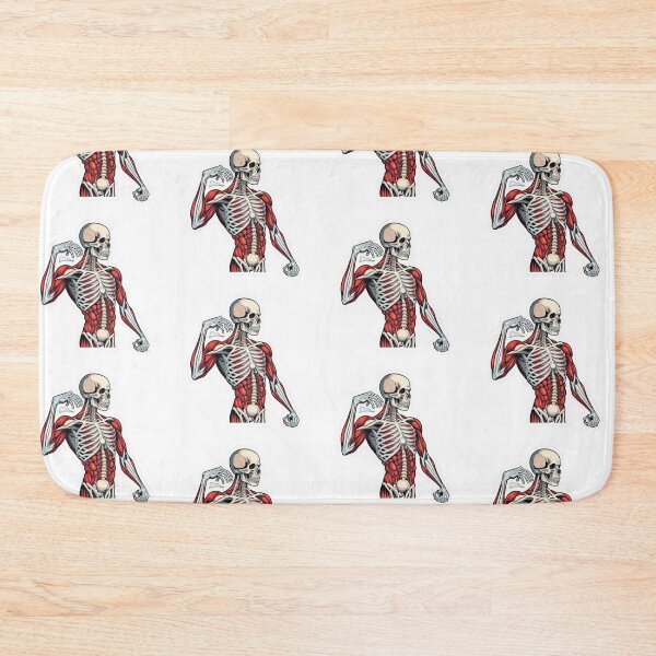Item preview, Muscle and Skeleton Pain Vector Sticker on White Background designed and sold by kfir marco.