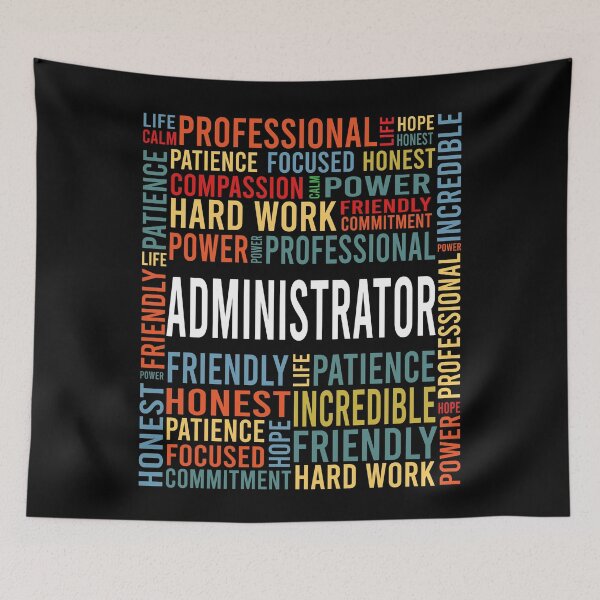 Item preview, administrator saying: administrator words gift designed and sold by alaechamlal.