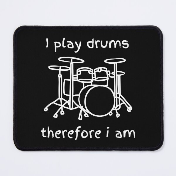 Item preview, I play drums therefore i am designed and sold by Goldmedaldesign.