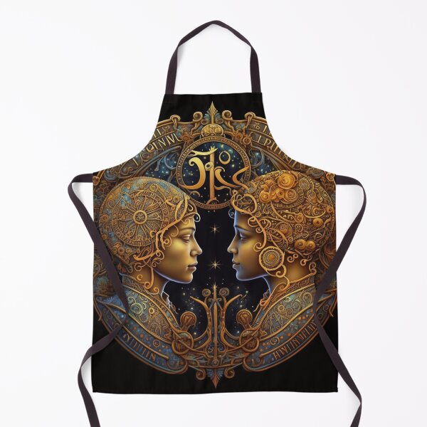 Item preview, Steampunk Astrology (Gemini) #2 - Sticker and T-Shirt Design designed and sold by MindAsylum.
