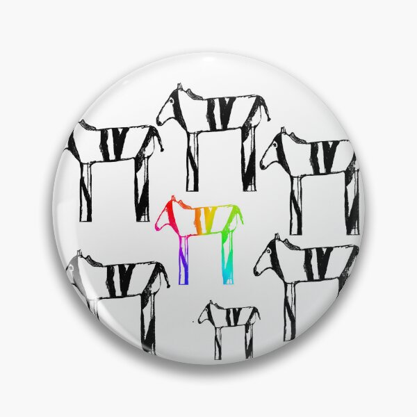 Item preview, Be different Colorful Zebra Funny Diversity Diversity LGBTQ designed and sold by Jelisandie.