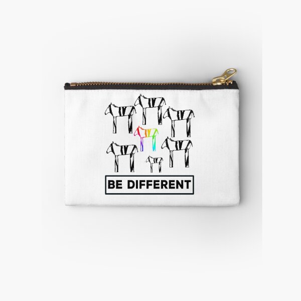 Item preview, Be different Colorful Zebra Funny Diversity Diversity LGBTQ designed and sold by Jelisandie.