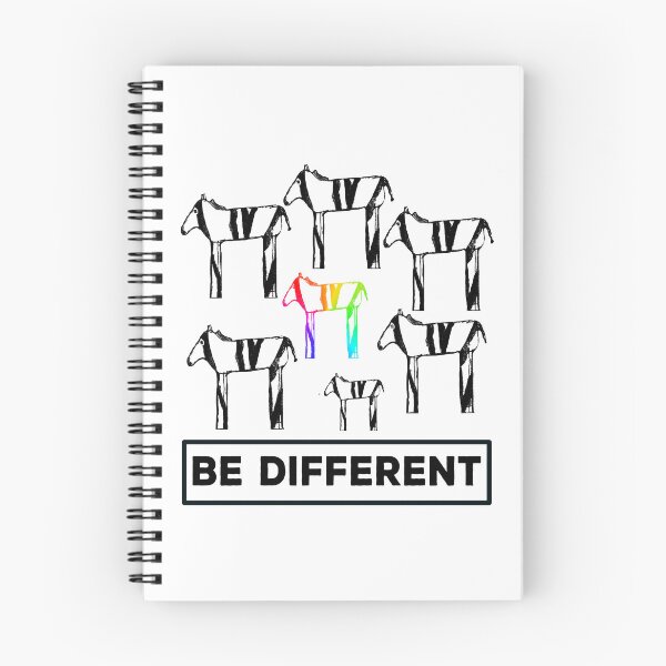 Item preview, Be different Colorful Zebra Funny Diversity Diversity LGBTQ designed and sold by Jelisandie.