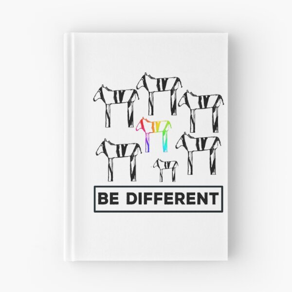 Item preview, Be different Colorful Zebra Funny Diversity Diversity LGBTQ designed and sold by Jelisandie.