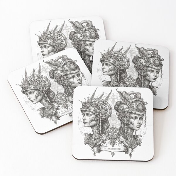 Item preview, Steampunk Astrology (Gemini) #3 - Sticker and T-Shirt Design designed and sold by MindAsylum.