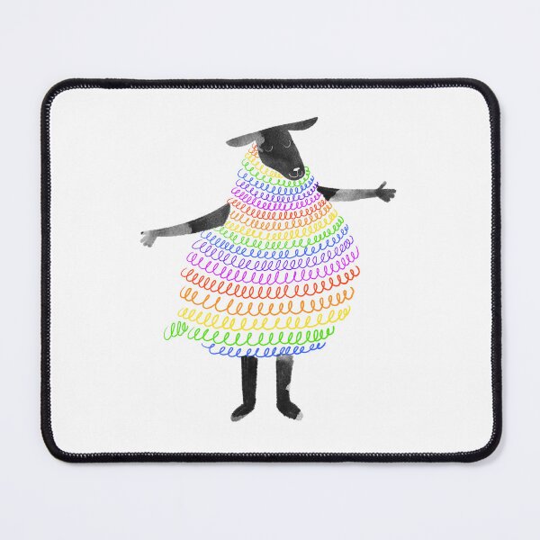 Item preview, The rainbow black sheep  designed and sold by IULIART.
