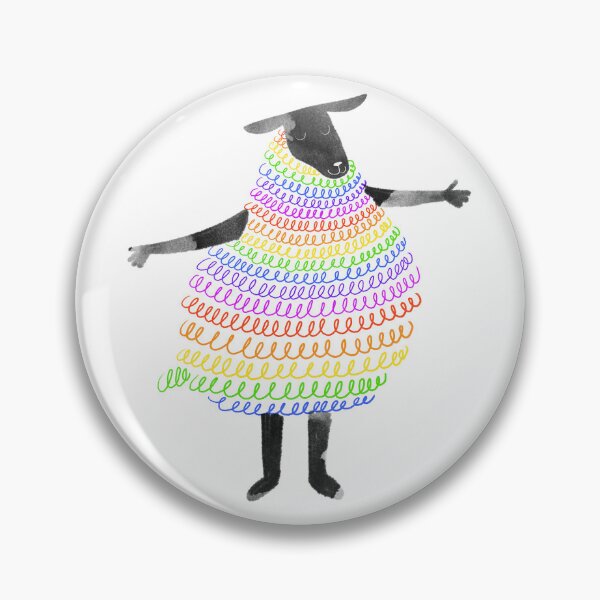 Item preview, The rainbow black sheep  designed and sold by IULIART.
