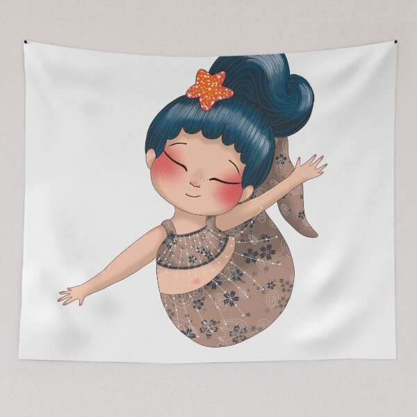 Item preview, Mermaid 2 (white background) March 2023 designed and sold by fanny offre.
