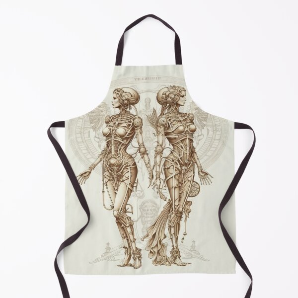 Item preview, Steampunk Astrology (Gemini) #4 - Sticker and T-Shirt Design designed and sold by MindAsylum.