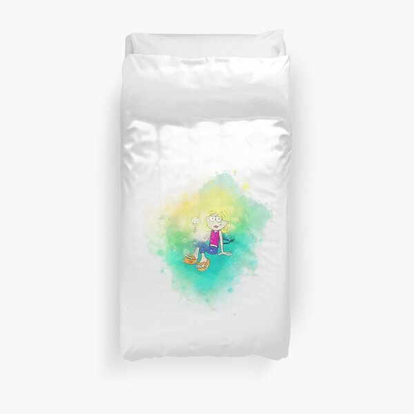 Lizzie Mcguire Clip Art Duvet Cover