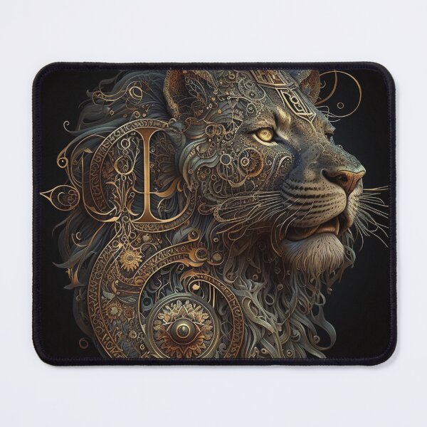 Item preview, Steampunk Astrology (Leo) - Sticker and T-Shirt Design designed and sold by MindAsylum.