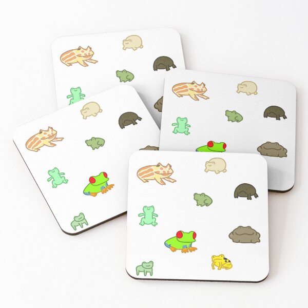 Item preview, Family Of Frogs Sticker Pack designed and sold by casserolestan.