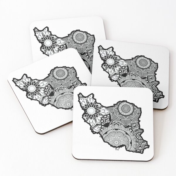 Item preview, Map of Iran designed and sold by KatsCanvas.
