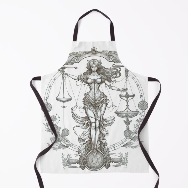 Item preview, Steampunk Astrology (Libra) - Sticker and T-Shirt Design designed and sold by MindAsylum.