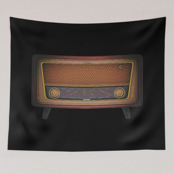 Item preview, Old Radio - Retro style designed and sold by PeterADesign.