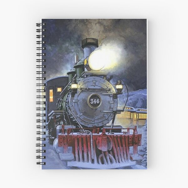 Item preview, Train Through Winter Mountain Town designed and sold by TeamBride.
