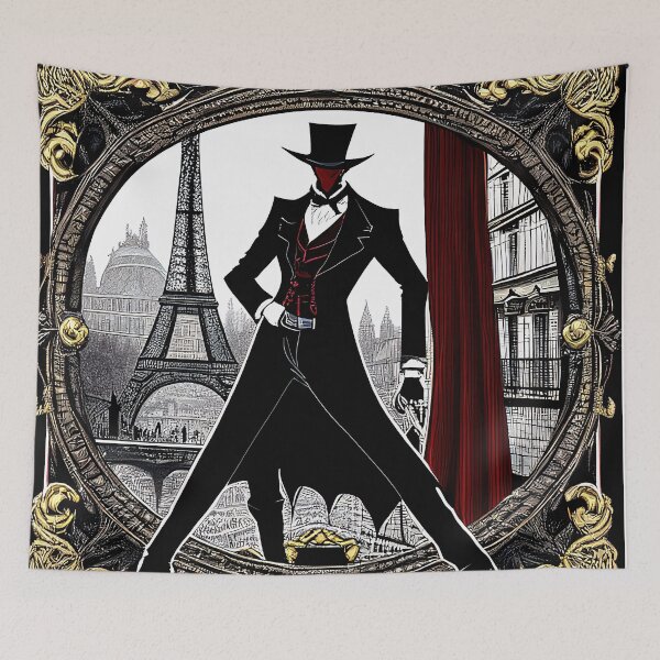 Item preview, Arsène Lupine The Gentleman's Burglar, Netflix designed and sold by Flairh-Art.