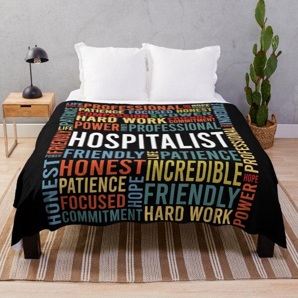 Item preview, hospitalist saying: hospitalist words gift designed and sold by alaechamlal.