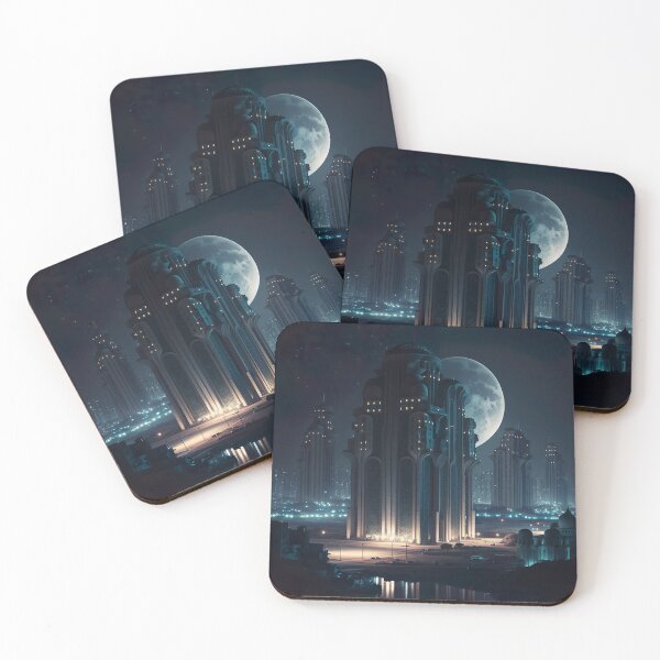 Item preview, Neon Nightscape: City Landscape designed and sold by Amalie A.