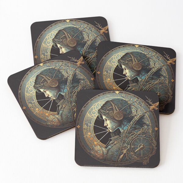 Item preview, Steampunk Astrology (Sagittarius) - Sticker and T-Shirt Design designed and sold by MindAsylum.